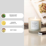 Cire de soja naturelle Slow North, combustion propre et durable.