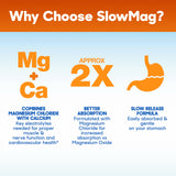 SlowMag tablettes santé os : soutien osseux et neuromusculaire.