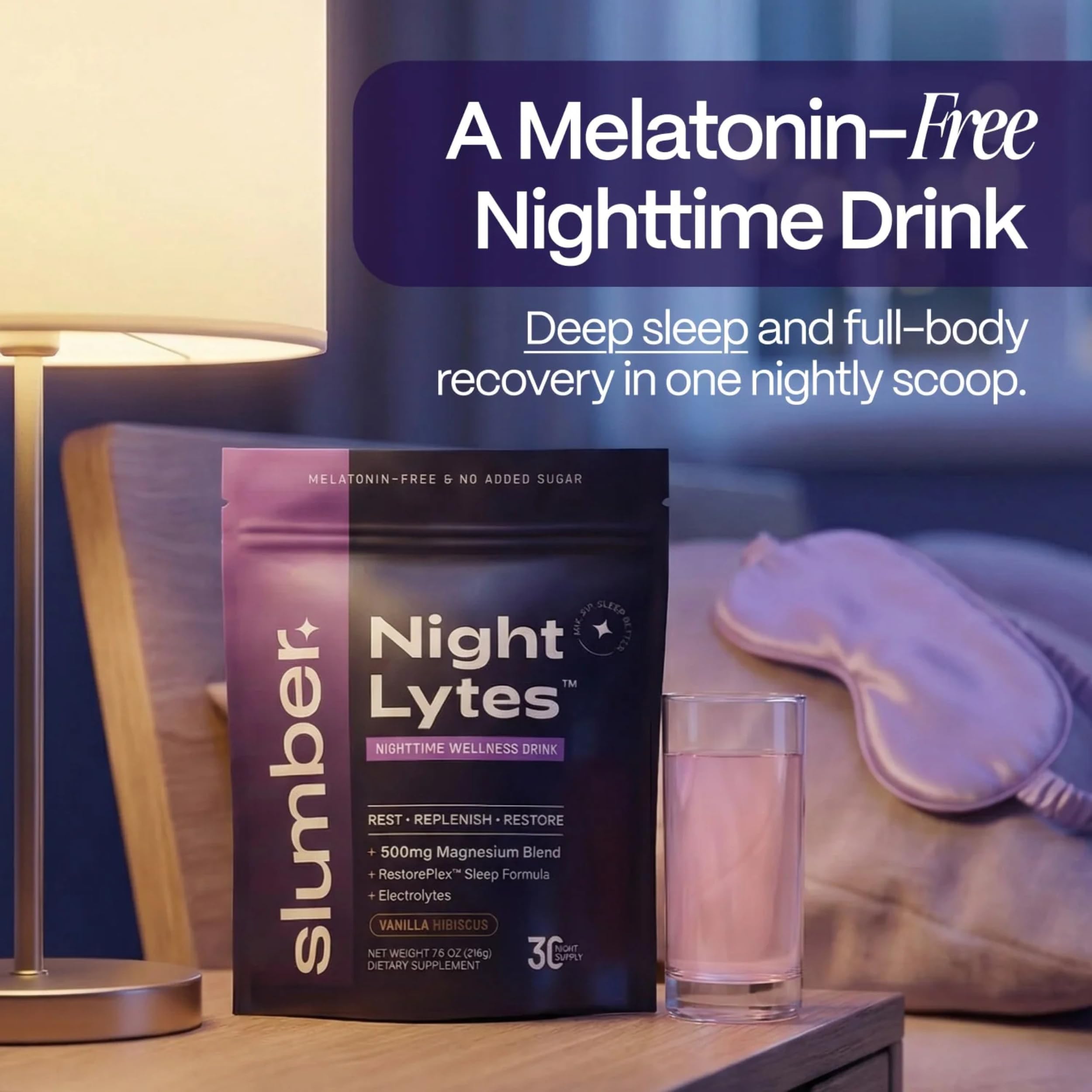 Slumber Night Lytes vitamine D3, complément pour la routine soir