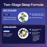 Slumber Pure Sleep bouteille gelules pratique pour la prise du soir