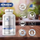 Smart Nutra Labs acide lipoïque 600 mg, schéma de dosage simple