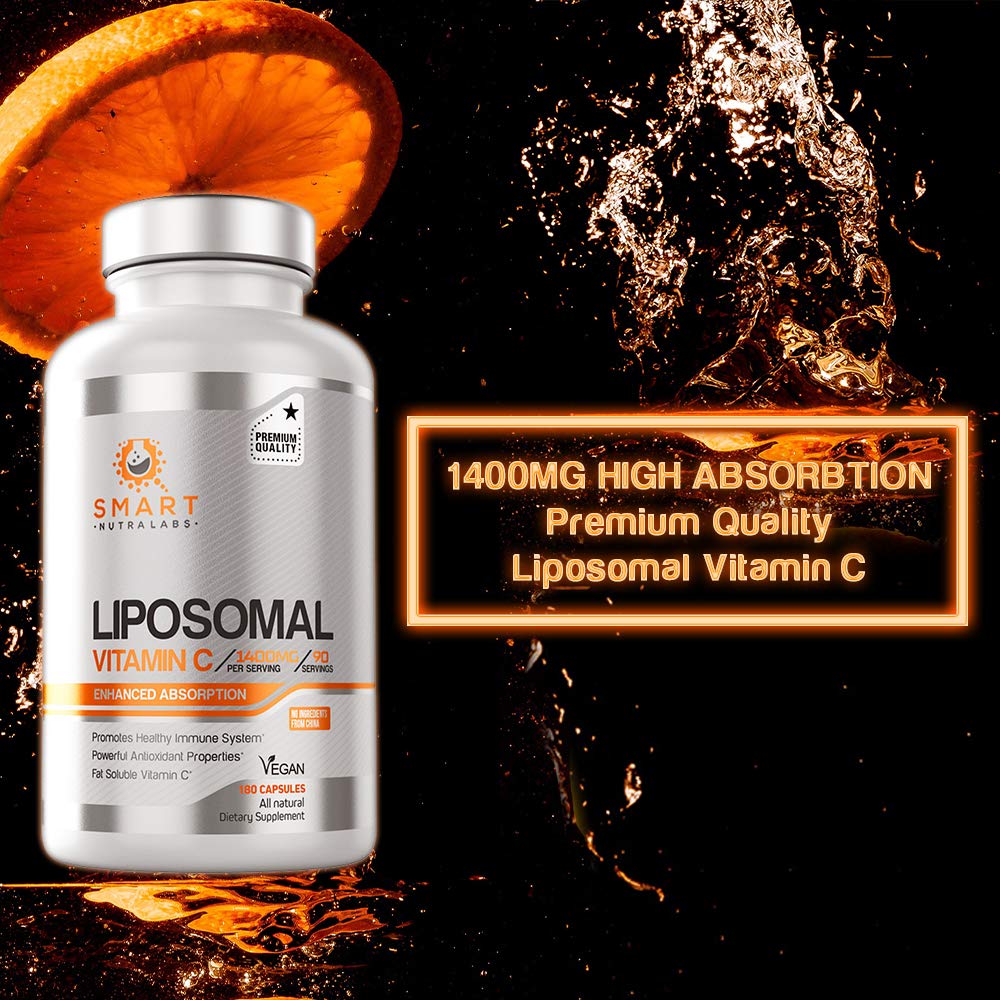 Smart Nutra Labs Liposomal Vitamin C: routine quotidienne pour biodisponibilité accrue