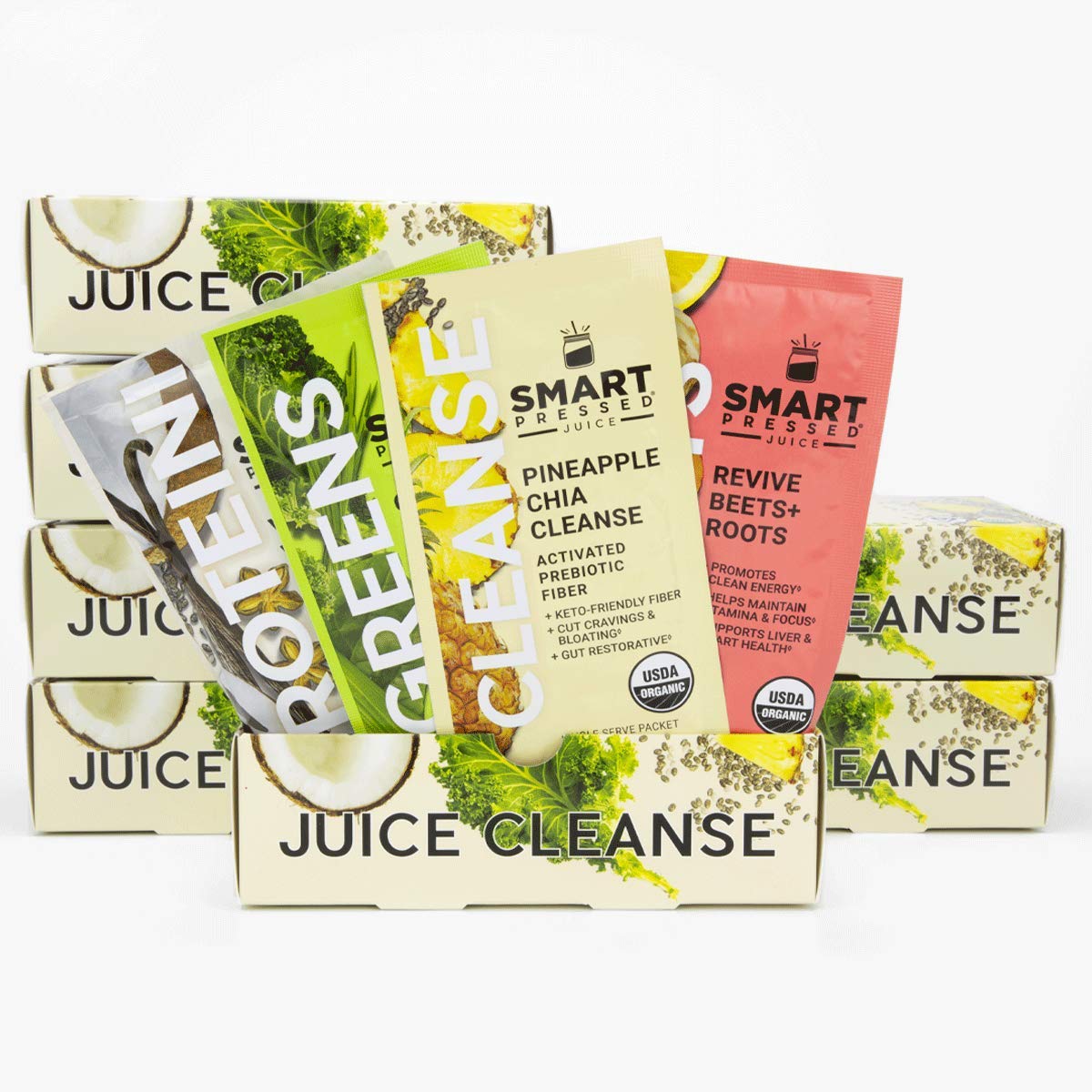 SMART Pressed cure-7-jours-jus : cadre clair pour détox douce et énergie.
