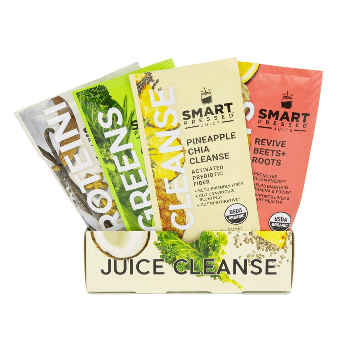 SMART Pressed Juice détox jour: bouteille prête à boire pour réinitialiser votre journée