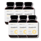 SmartenNutrition D3 K2 – bouteille vegan, étiquette claire utile.