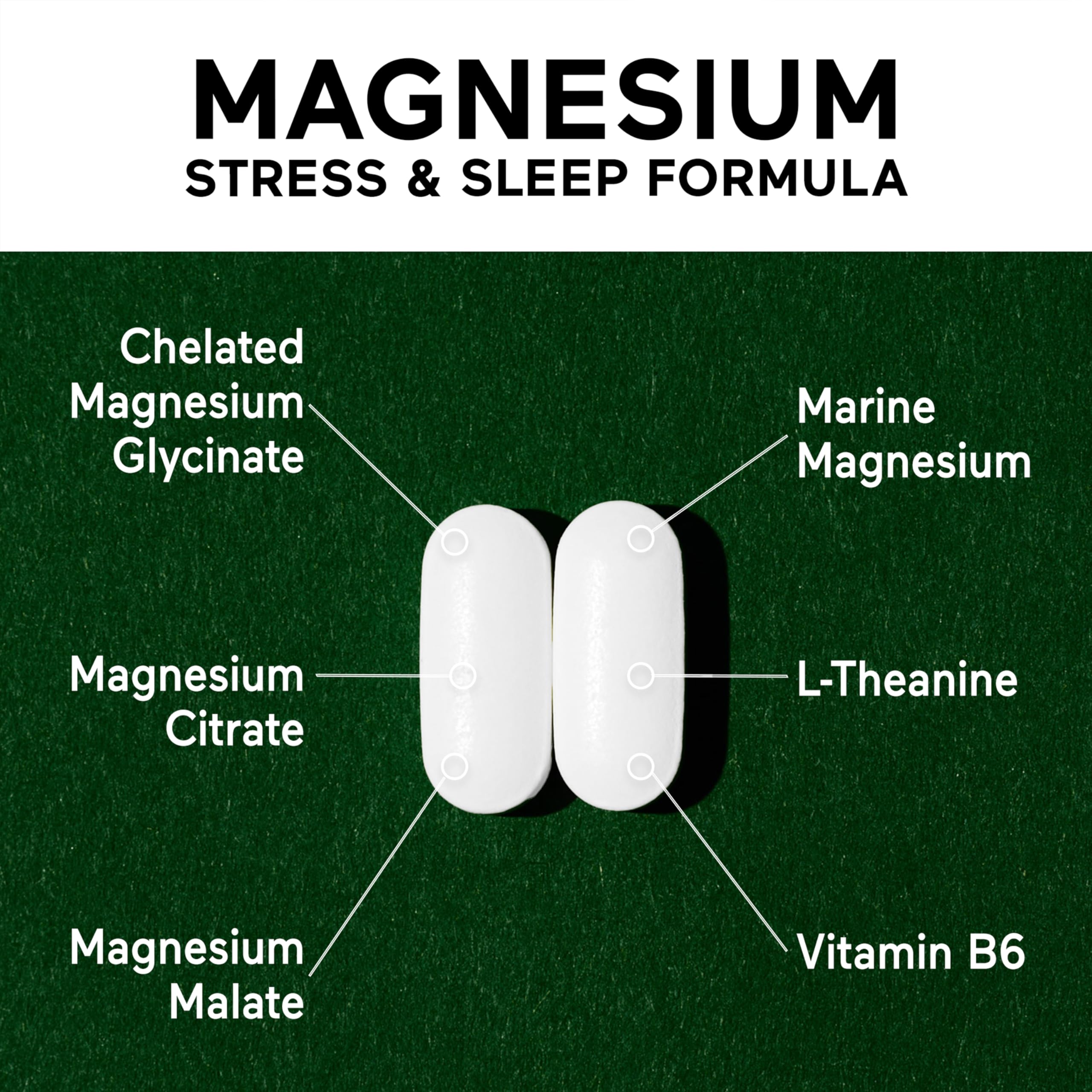 SMARTERNUTRITION Aquamin magnésium dérivé des algues — origine marine et absorption favorable
