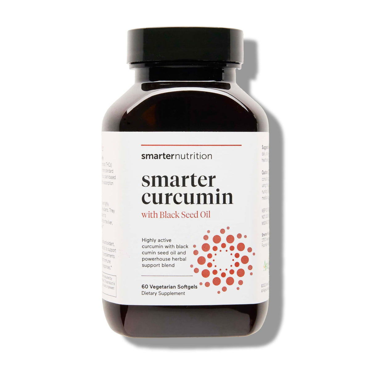 Smarternutrition Curcumine Softgels en bouteille pour une utilisation quotidienne pratique.