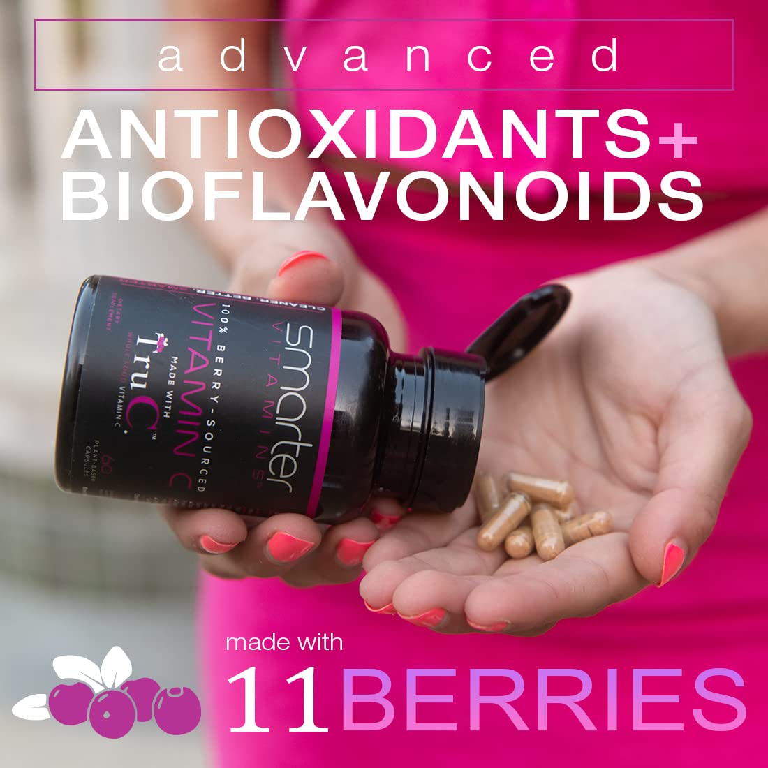 SmarterVitamins capsules-vegetales-closeup: capsule vegetale facile a avaler au quotidien