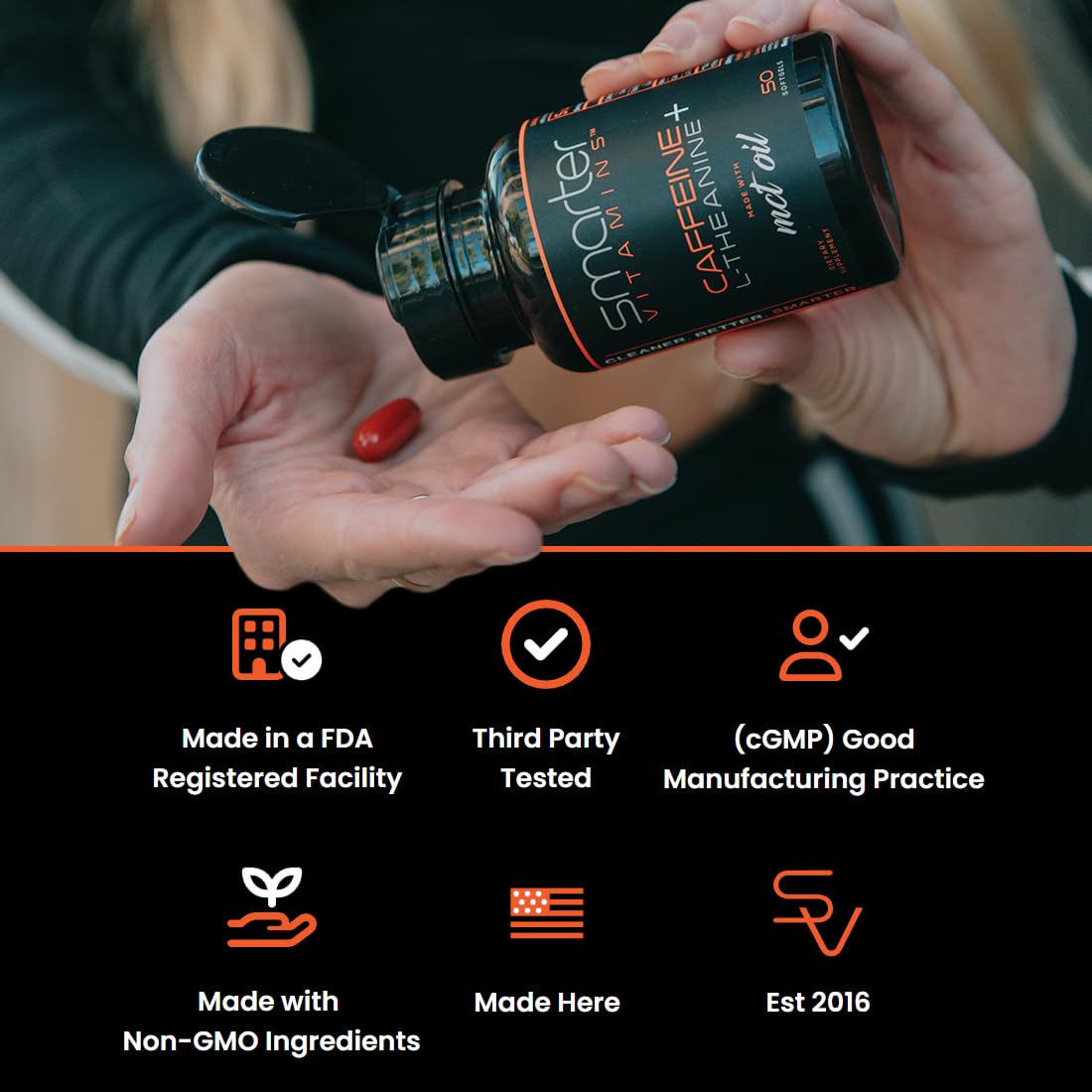 Formule ultra-propre SmarterVitamins, sans additifs ni soja
