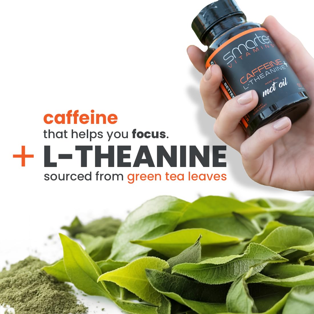 SmarterVitamins gélules MCT, absorption rapide et douce