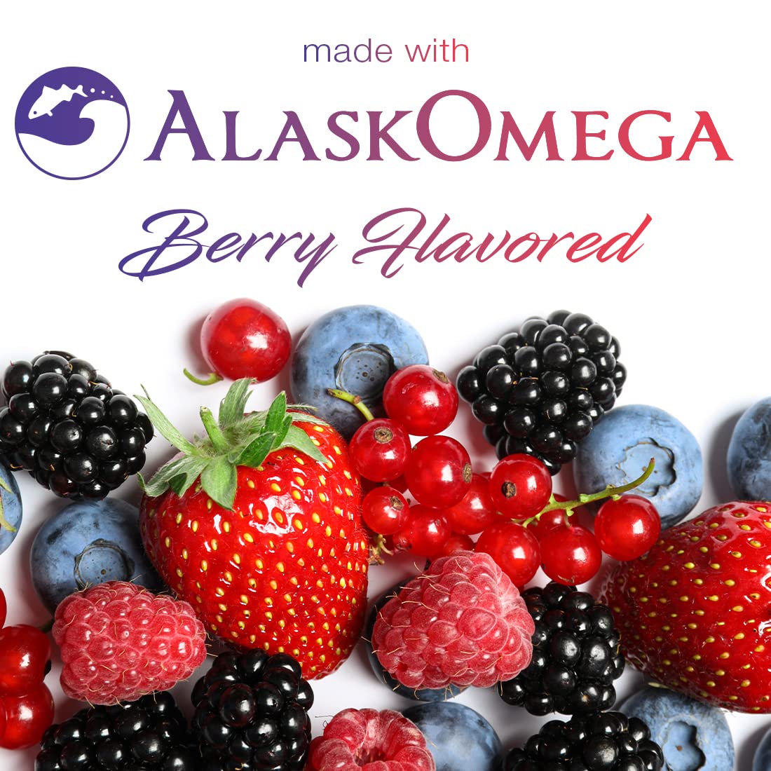 SmarterVitamins Omega3 gélules fraise: prise agréable et arôme fruité.