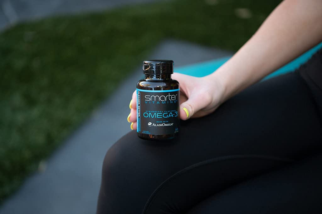 SmarterVitamins Omega3 fabriqué dans une usine enregistrée FDA et certifiée cGMP.