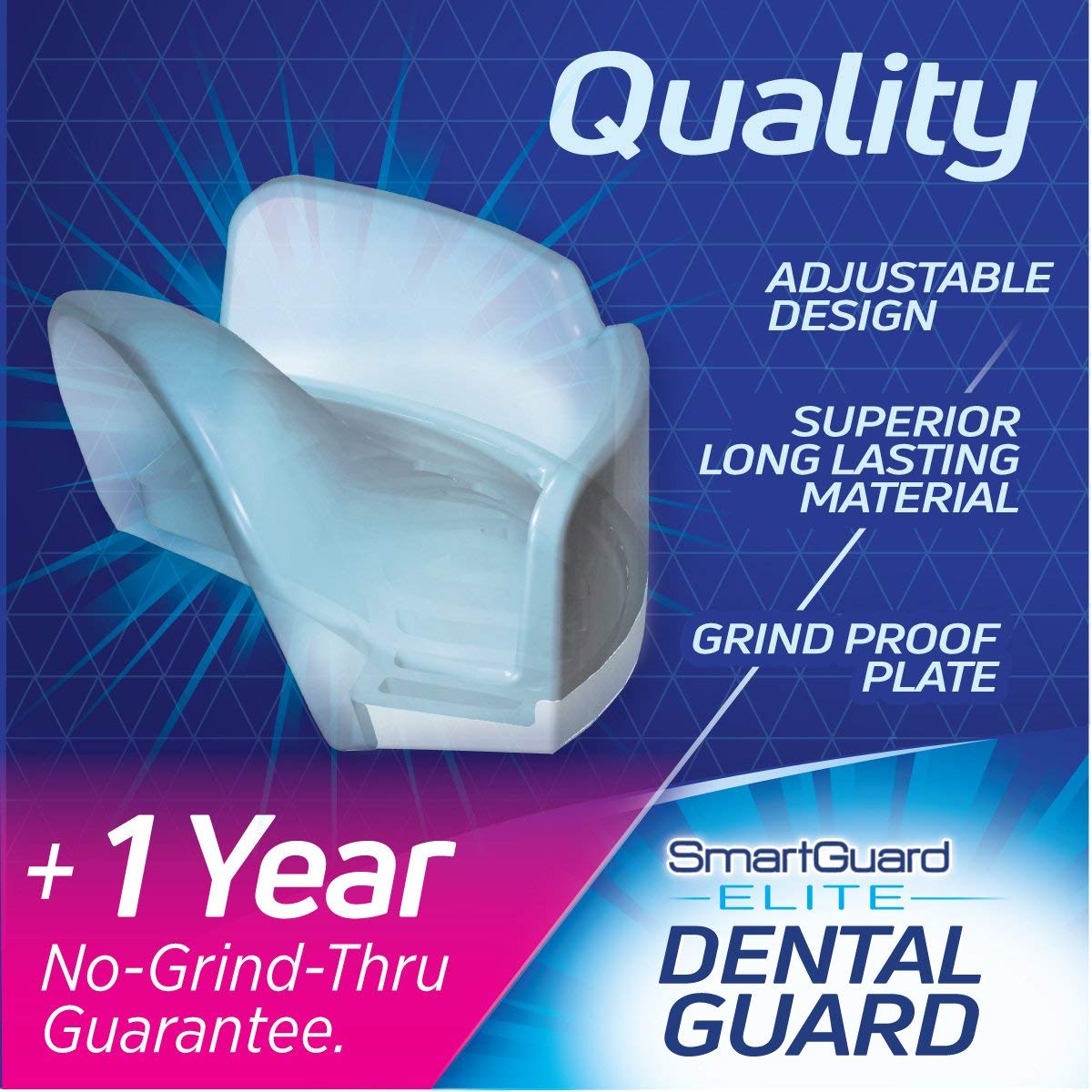 SmartGuard Elite – relief-grincement et tension nocturnes.