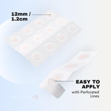 SMARTMED Patch couvre les vésicules et zones irritées pour un aspect plus net.