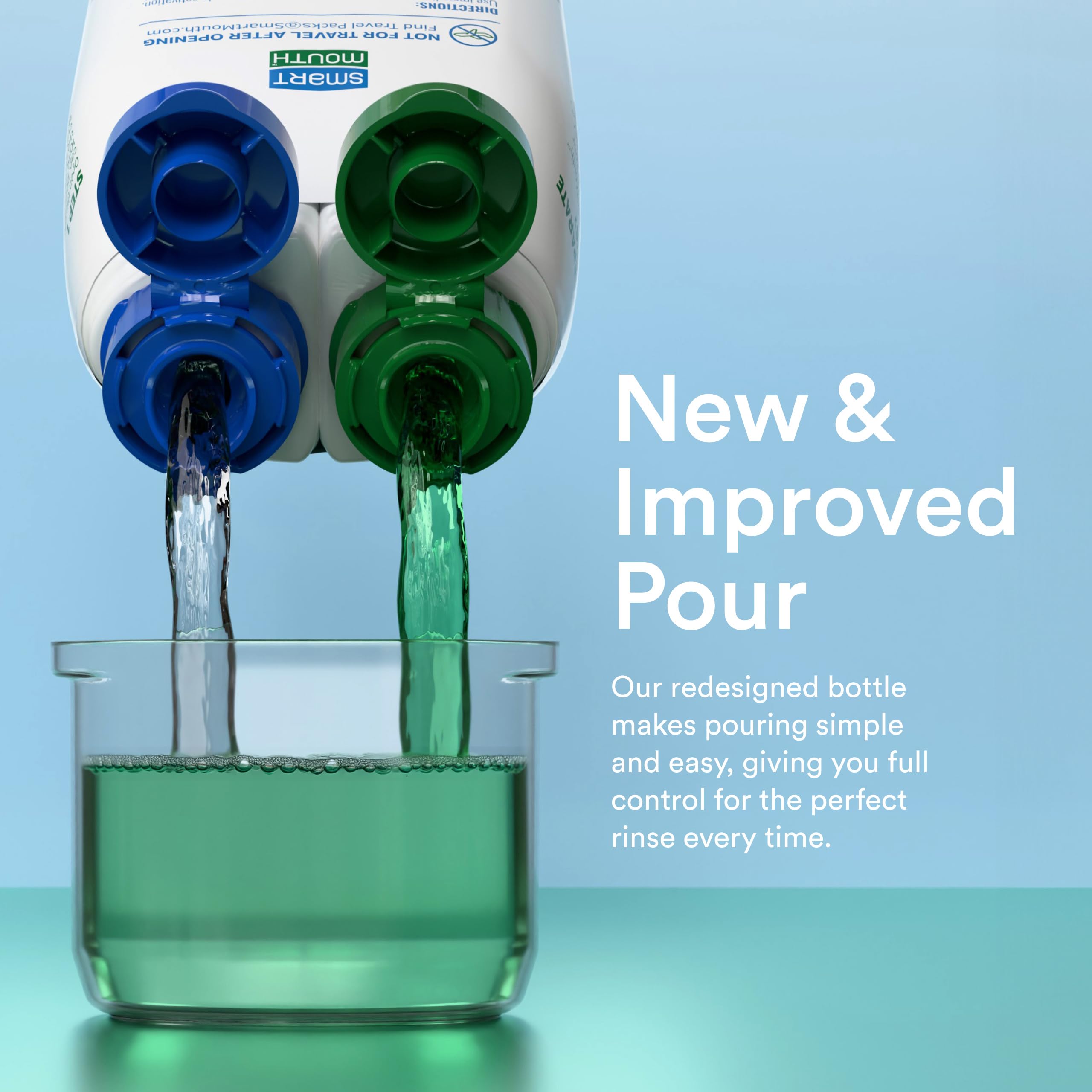 SmartMouth DDS – Bouteille 473 ml pour un rinçage quotidien.