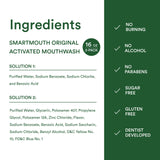 SmartMouth Original Zinc rince-bouche, format pratique, idéal en voyage.