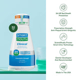 SmartMouth rince-bouche zinc-ion 32oz — formule zinc-ion pour une expérience buccale claire.