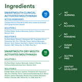 Technologie zinc activé de SmartMouth : ions zinc pour une fraîcheur durable.