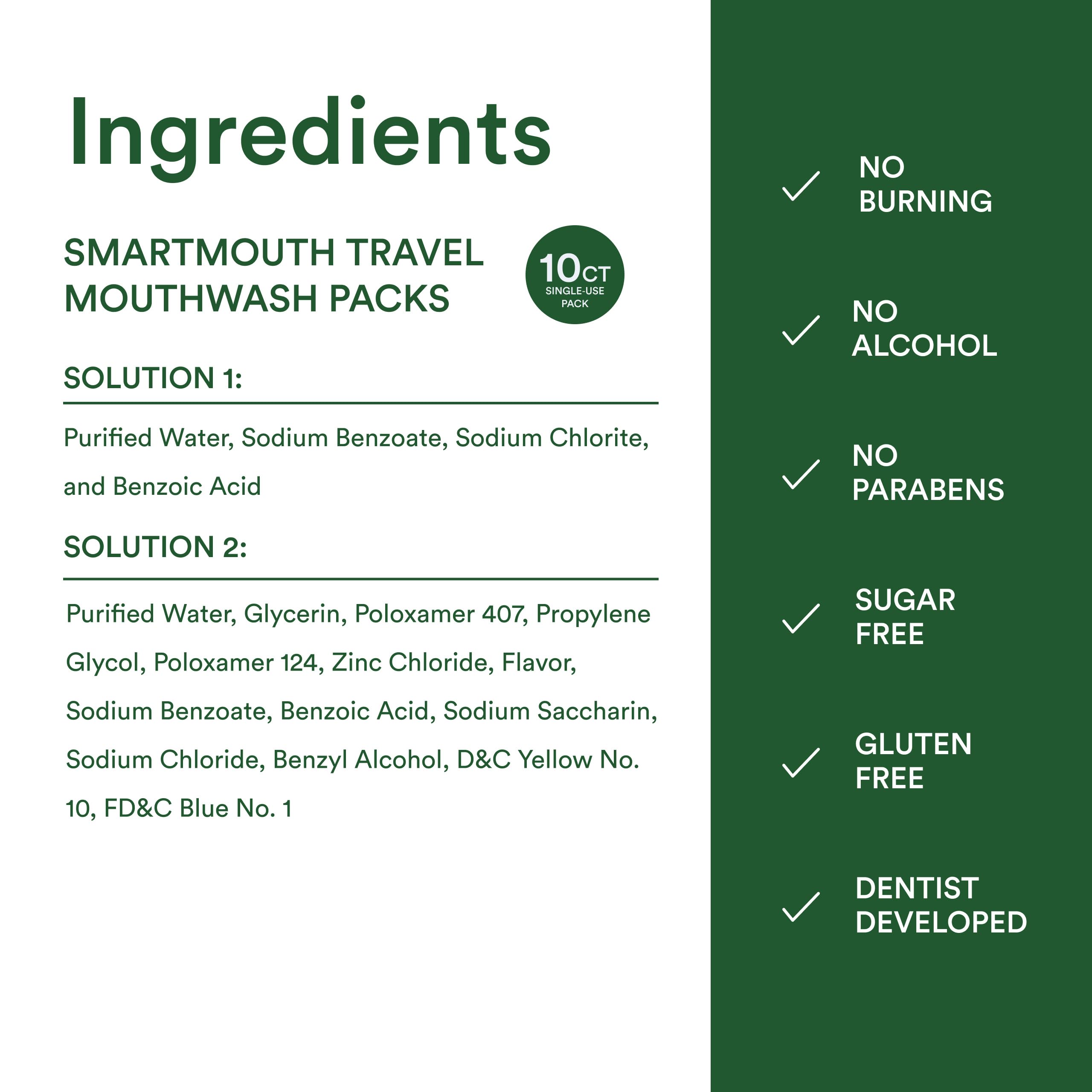 Utilisation SmartMouth – usage quotidien dans la salle de bains.