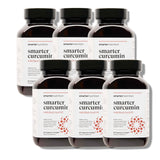 SMARTERNUTRITION Curcumin Softgels, bouteille, soutien potentiel au bien-être quotidien.