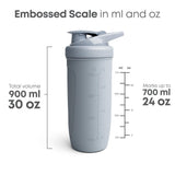 Smartshake Batman – mesures gravées sur le corps facilitant les dosages