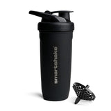 Smartshake Reforce : bouteille inox 900 ml ouverte pour mélange fluide et rapide