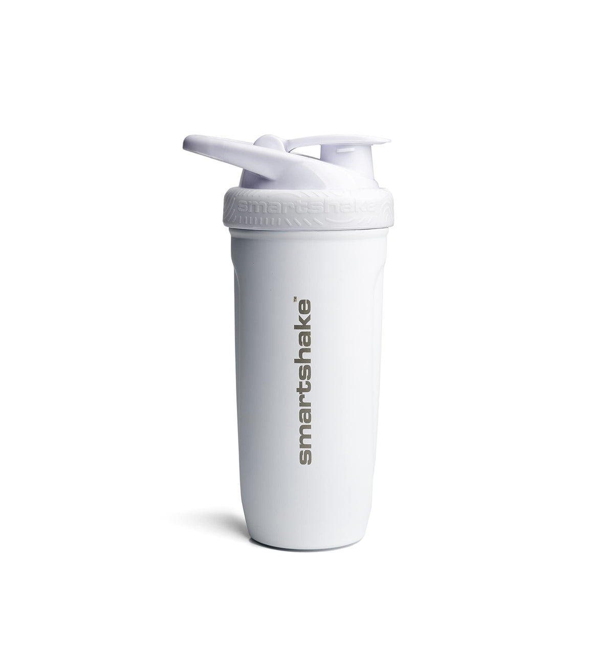 Smartshake Reforce, bouteille blanche 900 ml prête pour mélanges protéinés.
