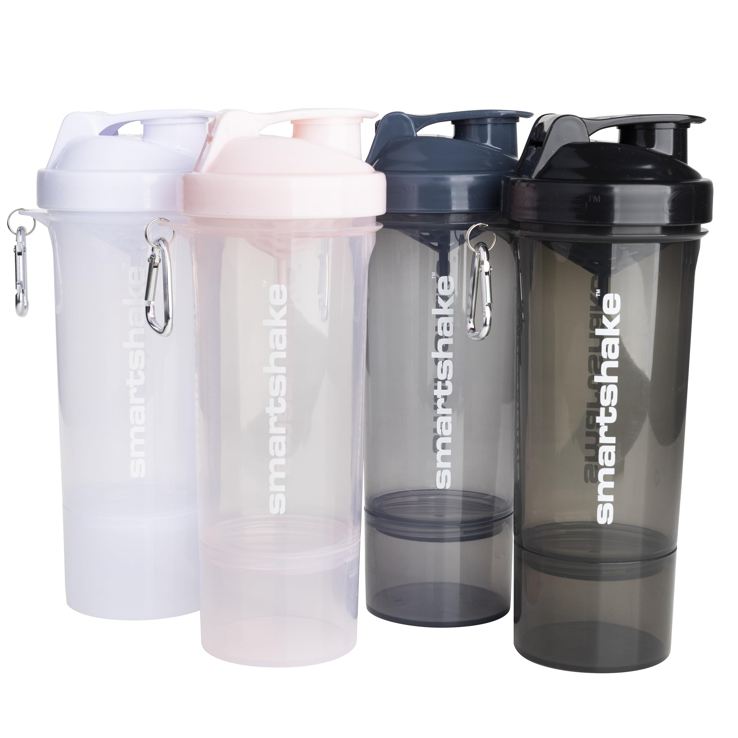 Smartshake Slim – bouteille 400 ml facile à transporter au quotidien.