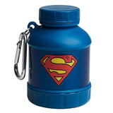 Smartshake Superman entonnoir protéine 50 g, pratique pour mélanger en déplacement.