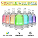 Smartwell diffuseur en verre avec ambiance lumineuse à 7 couleurs