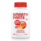 Gomme SmartyPants pour enfants avec multivitamines et oméga-3 pour le soutien quotidien.