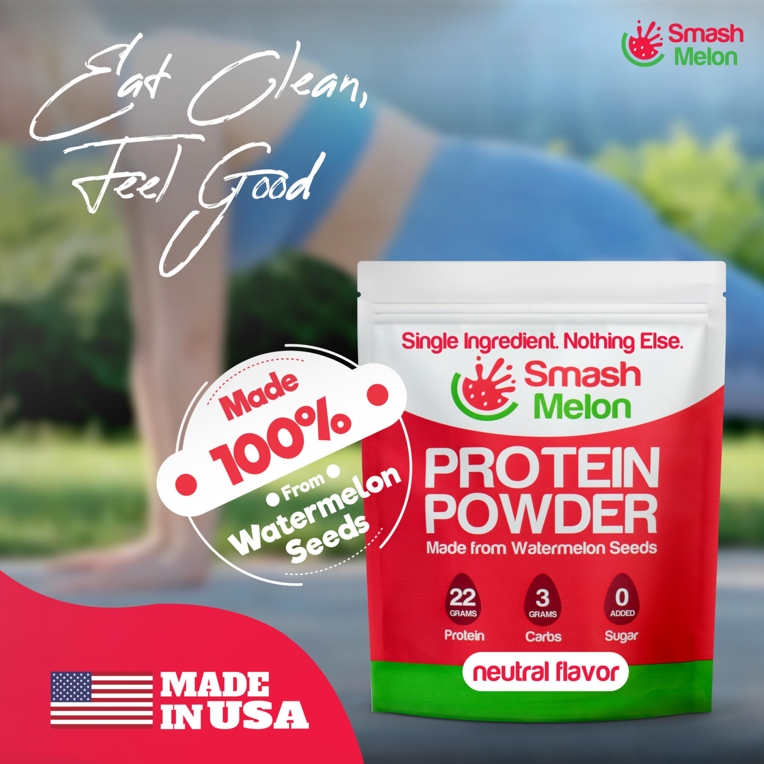 Ingrédients Smash Melon – sans allergènes et adaptés au paleo vegan.