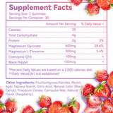 SmildeHeal gommes mg L-thréonate 300 mg, possible amélioration de la concentration.
