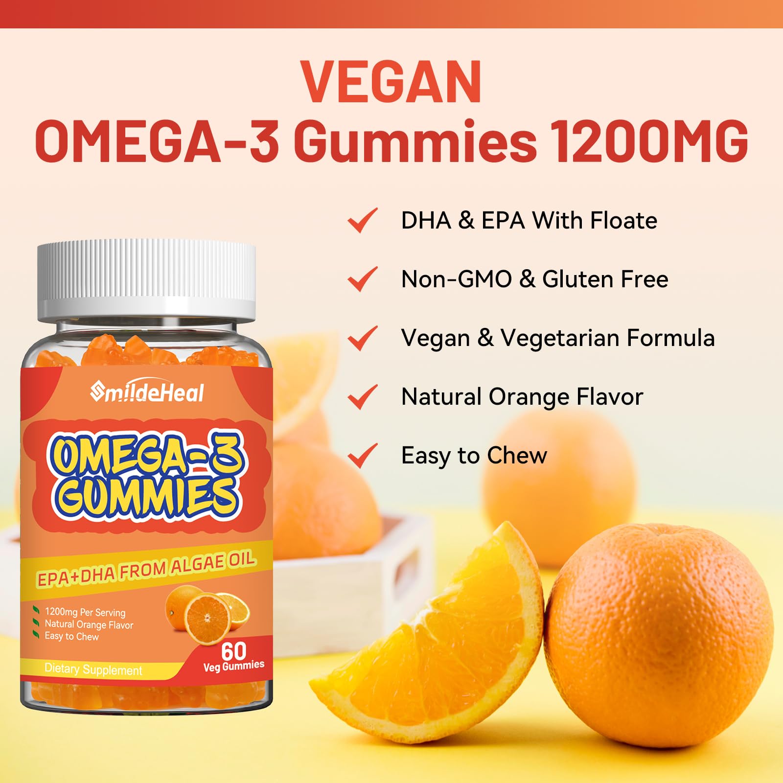 Gommes SmildeHeal Omega3 pour toute la famille – alternative pratique.