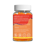 Gommes SmildeHeal Omega3 en flacon – format pratique et sans arrière-goût.