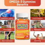 Gommes SmildeHeal Omega3 – soutien mobilité et confort des articulations.