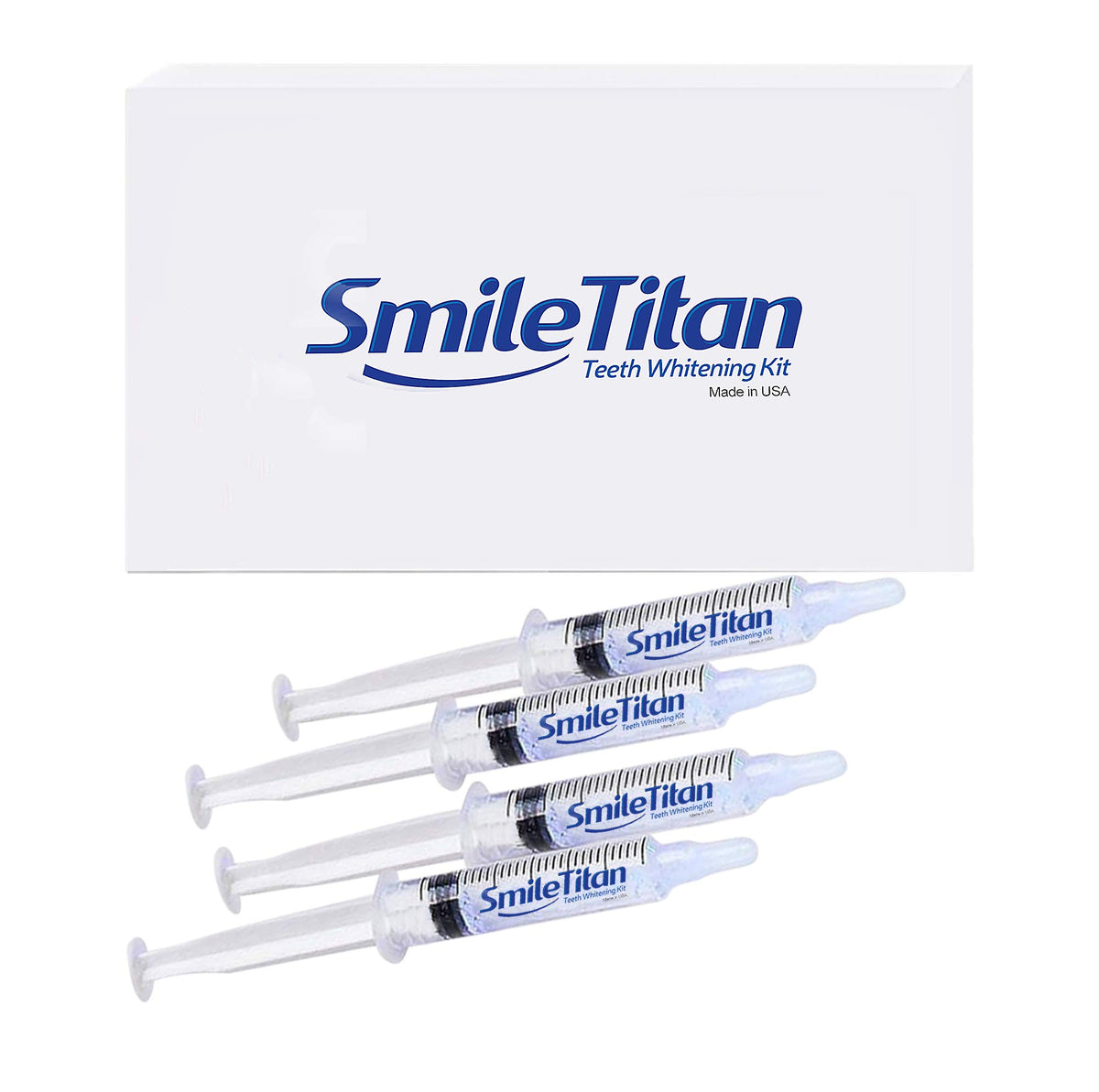 Smile Titan gel blanchiment refill boite : kit pratique pour usage à domicile