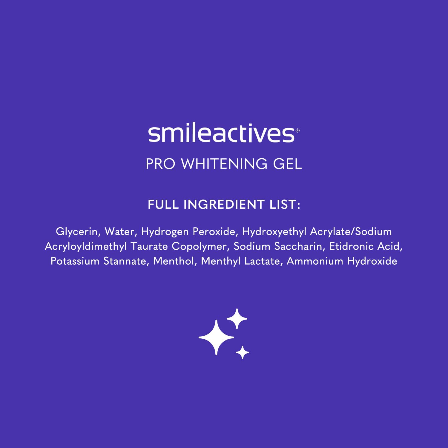 Emballage Smileactives: emballage soigné et pratique pour ranger le produit.