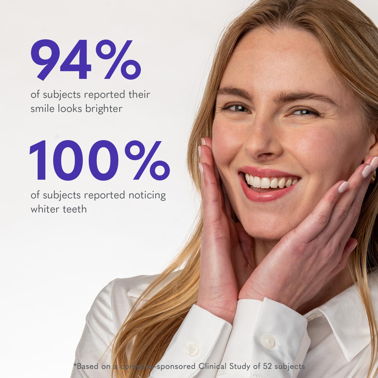 Ingrédients sans SLS Smileactives: formulation douce compatible avec l’émail et les restaurations dentaires.