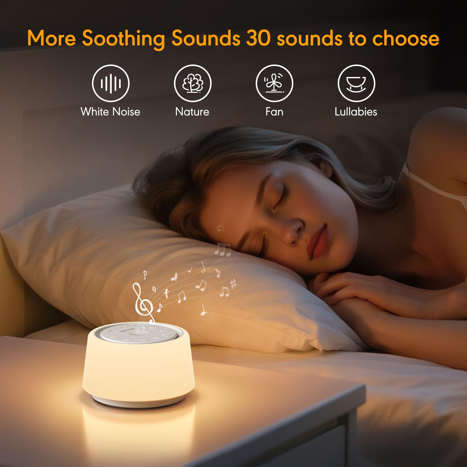 SMILEBOP minuterie à 5 options pour siestes et nuits.