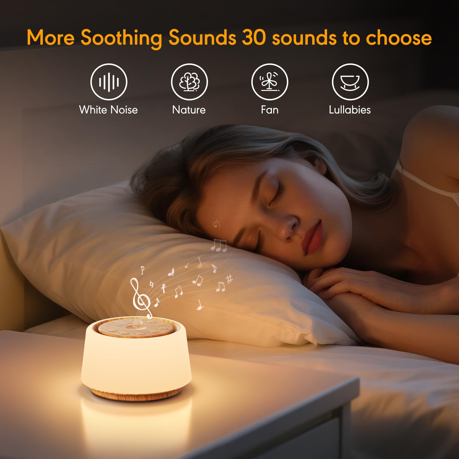 Sons apaisants variés SmileBOP pour relaxation et sommeil
