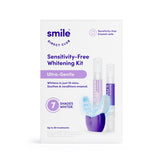 SmileDirectClub kit blanchiment sans sensibilité prêt à l'emploi, expérience utilisateur douce.