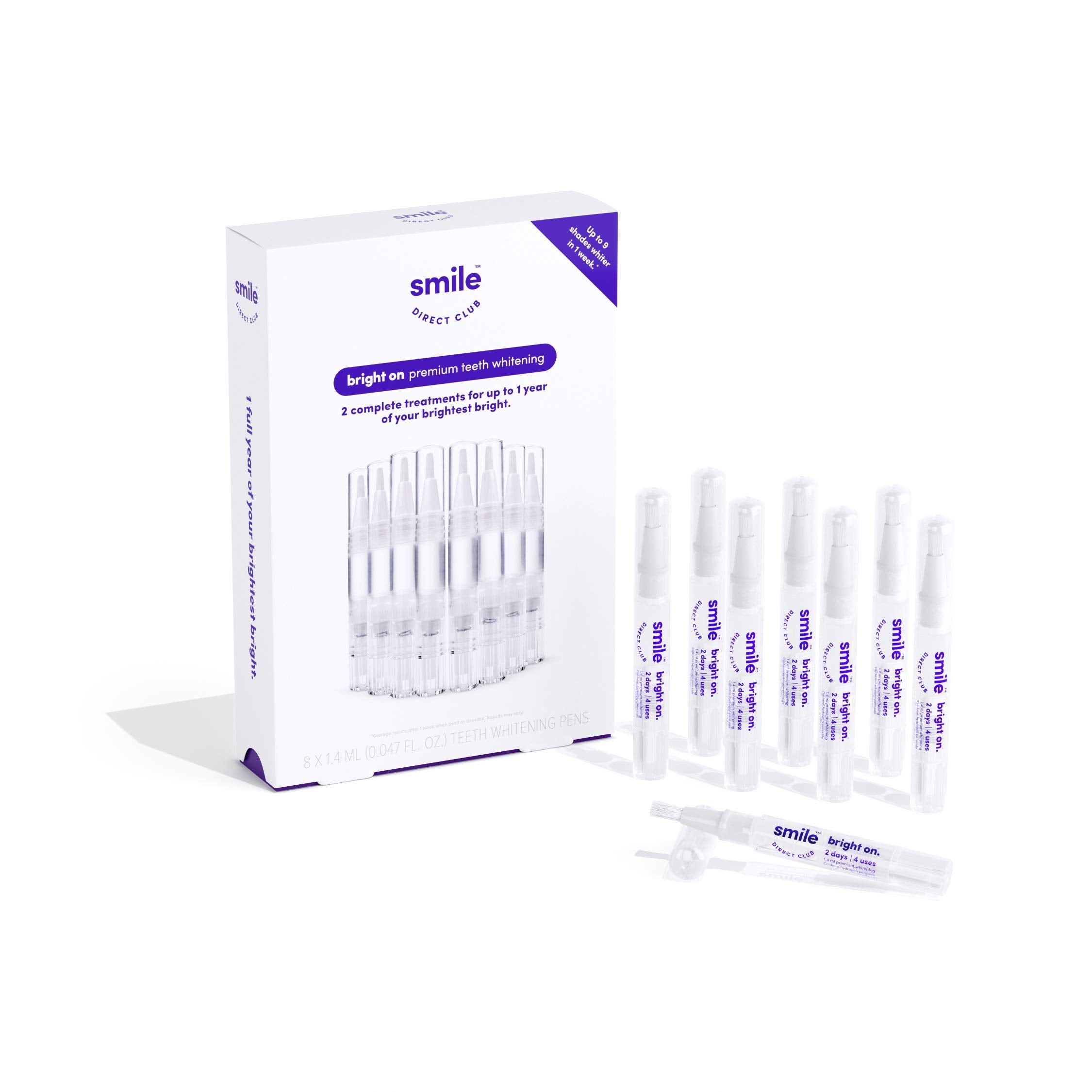 SmileDirectClub stylo-gel-blanchiment : applicateur précis pour une application ciblée