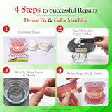 SmileFix Kit : assemblage facile pour une retouche dentaire simple.