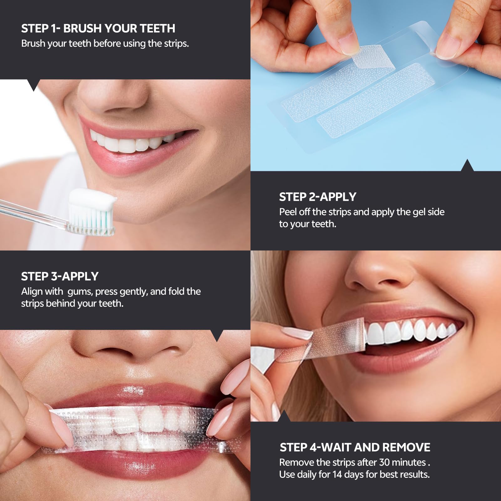 SmileFreshness Technologie adhérence, maintien sûr pendant l’utilisation.
