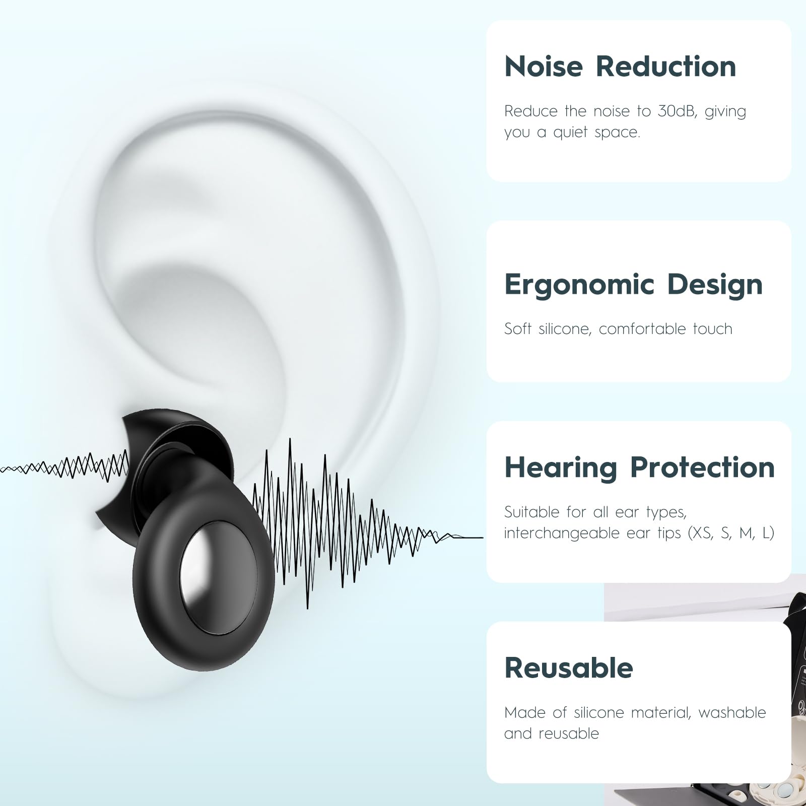 Protection sonore pour moto: SMNOQO réduit le bruit du vent et de la route.