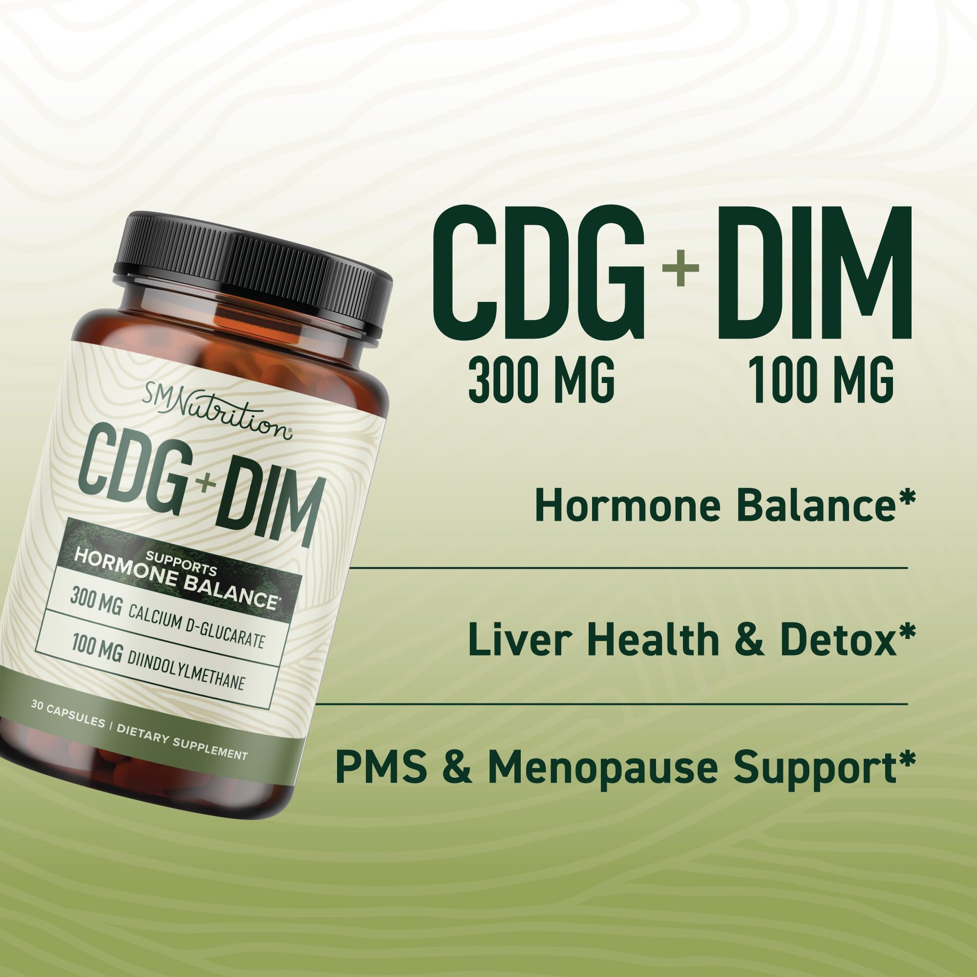 SMNutrition Calcium D-Glucarate DIM – Gélules: intégration facile dans la routine quotidienne.