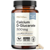 SMNutrition Calcium D-Glucarate : bouteille de capsules facile à intégrer dans la routine quotidienne.