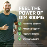 SMNutrition DIM pour hommes — bouteille 60 gélules, format pratique au quotidien