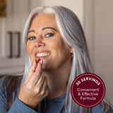 Gomme SMNutrition Cordyceps visuel, saveur framboise et énergie potentielle.